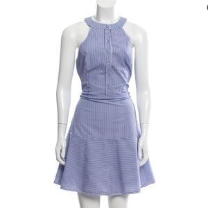 Parker Blue Striped Dress
